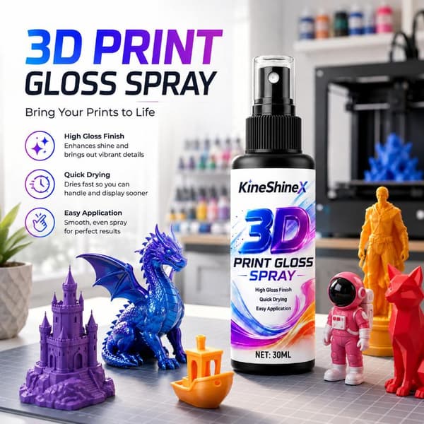 3D-utskriftsmodell Poleringsvæske Langvarig Glans Lysning 30ml