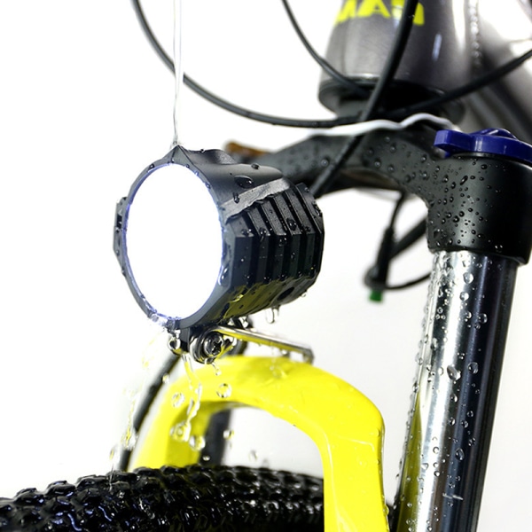 Cykelhornsljus Elcykel 4 LED Strålkastare 12W Vattentät
