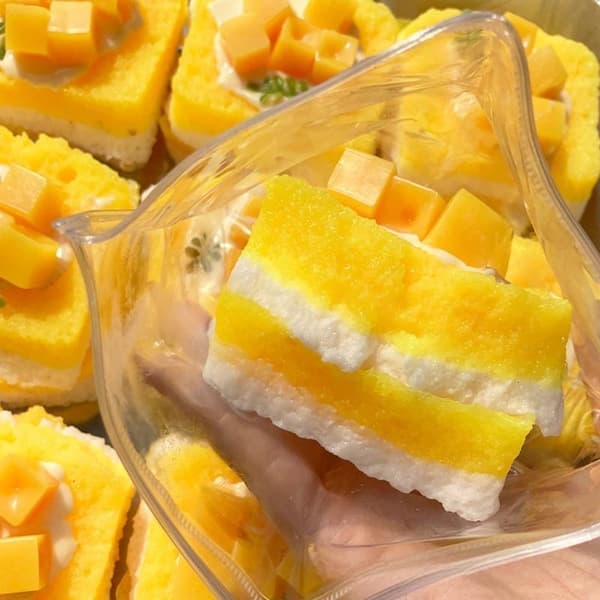 Mango Toast Legetøj Super Blødt Langsomt Stigende Realistisk Legetøj Single layer toast