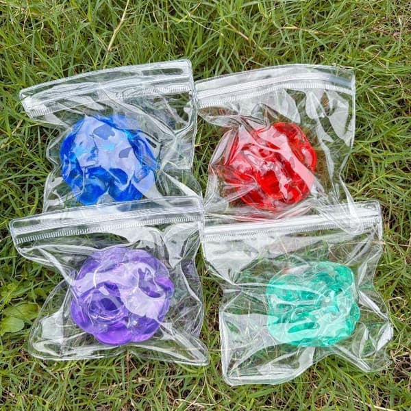1 stk. perle-is-hud håndlavet bold superblødt Mochi Fidget-legetøj A4