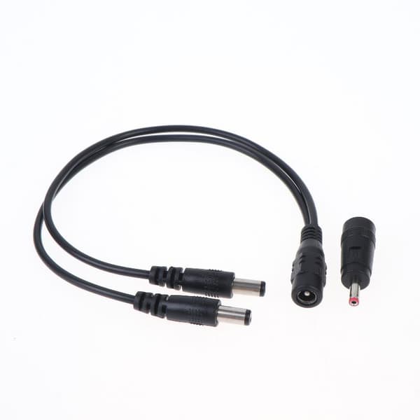 USB Boost Converter DC 5V till 9V 12V USB Step-up-kabel + 3.5x1.3 1 to 2