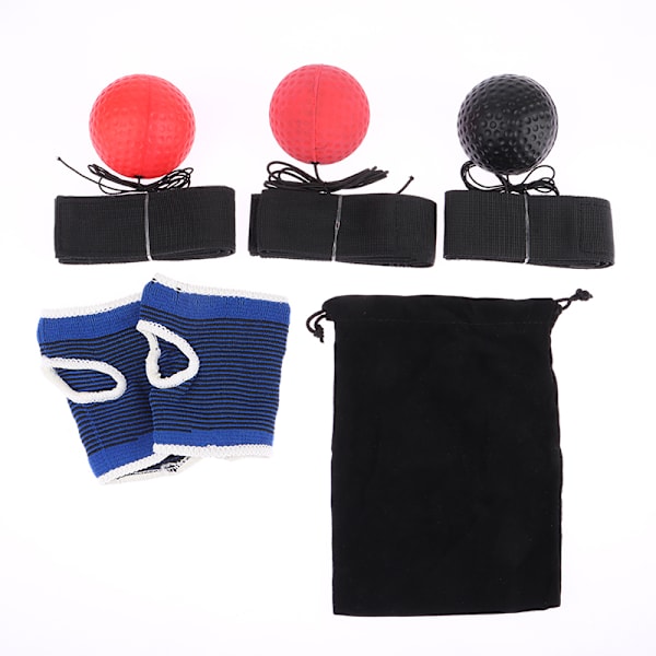 Hodemontert Boxing Speed Ball Venting Air Strike Fighting Trai B