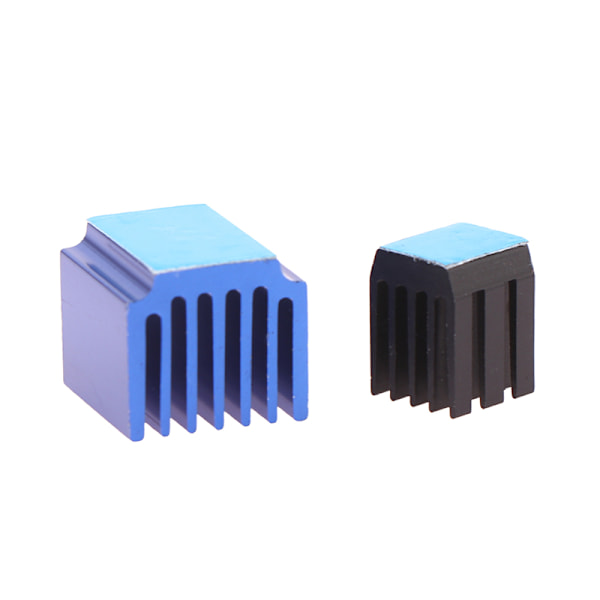4st 3D-skrivare delar Blå Motor Driver Module Kylflänsar med A