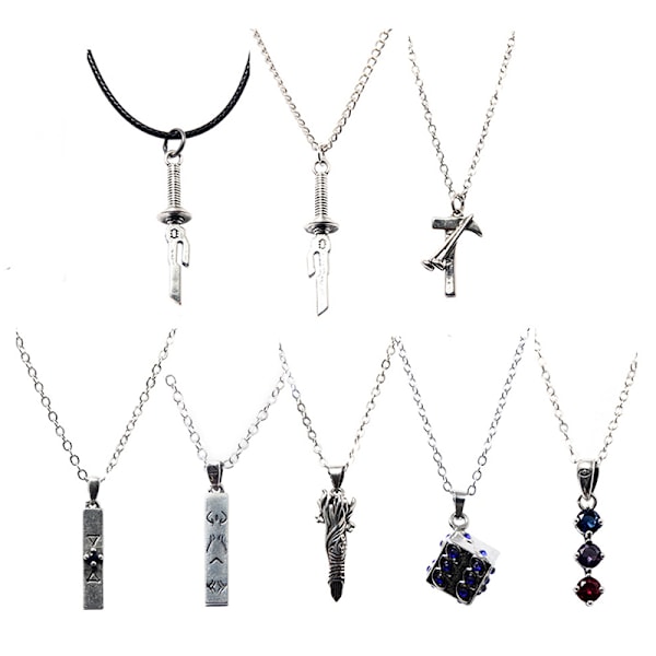 Anime Jujutsu Kaisen Fushiguro Toji Svärd Halsband Spear Of Tia A7