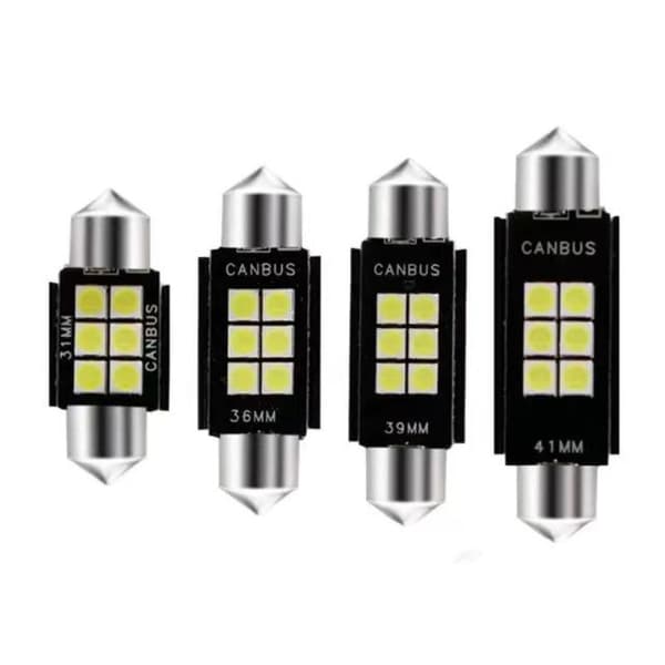 Bil LED Nummerskilt Leselys CSP 3030 Signallampe A4