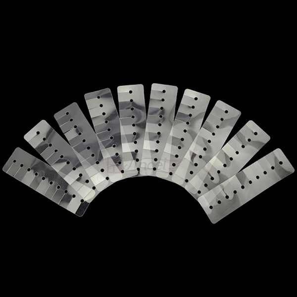 10 st Heat Shields Hårförlängningsskivor Scalp Glue Protector G