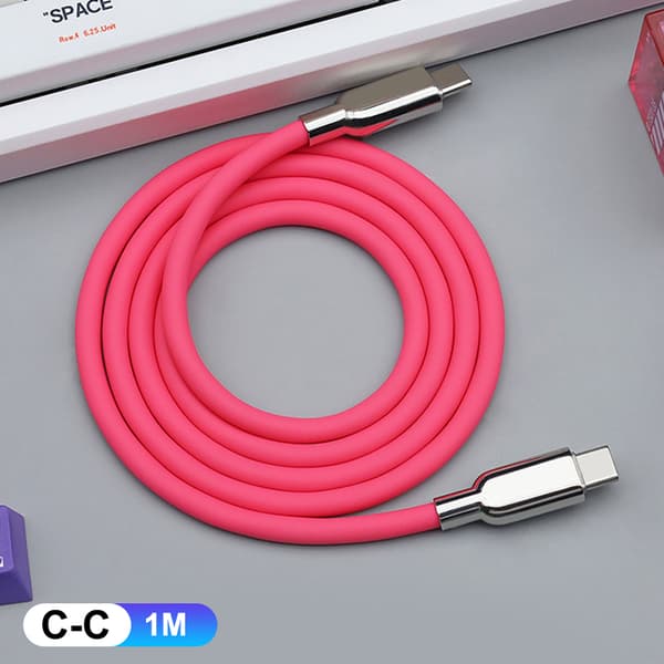 240W PD3.1 Flytende Silikon USB C Type-C Hurtigladekabel 15 A3
