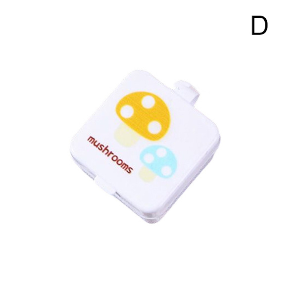 1/4 kpl Mini Neliömäinen Kannettava Kastikkepullo Bento-Pullotusastia 4Pcs