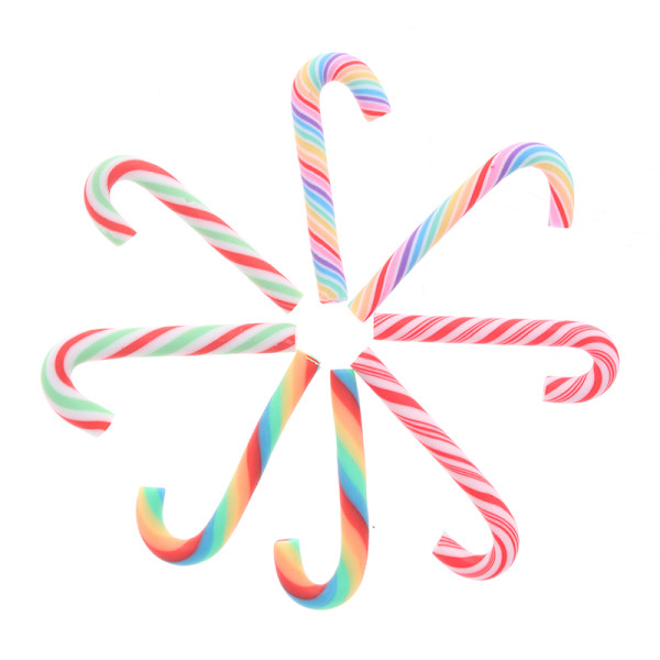 5 stk julepynt miniatyrdukkehus e Candy Cane Craf A1