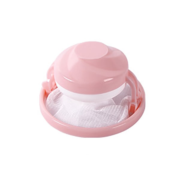 Hårfjerning Catcher Filter Mesh Tøj Vaskehine Filter L Pink