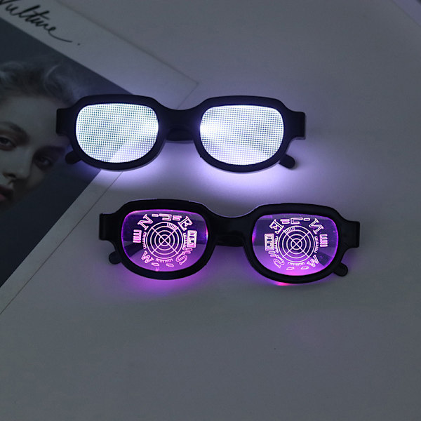 Nye Led Light Briller Conan Med Samme Type Lysende Glass A2