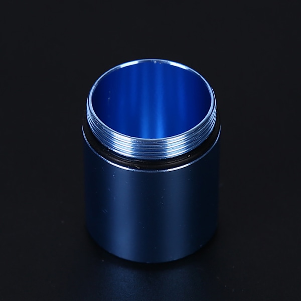 Mini bærbart aluminiumsæske Bære flaske Ørepropper Box nøglering