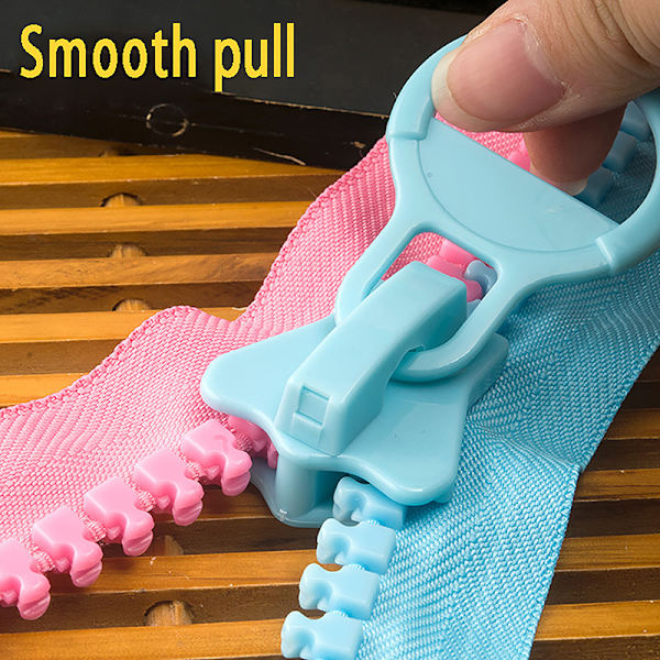 Färg 25cm Stort Resin Dragkedja Lock Closed End Zipper Pencil Bag A3