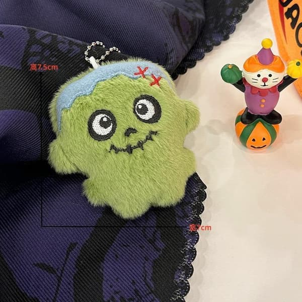 e Tecknad Djur Halloween Mamma Skelett Rolig Pumpa Plysch P A3