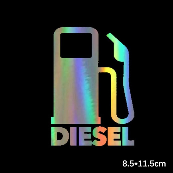 Bil klistremerker Høyt gassforbruk Decal Fuel Gage Tom Sticker A5