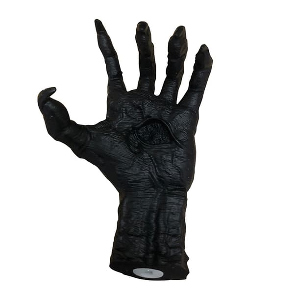 Häxans hand väggdekoration väggmonterad simulering händer Sta Black
