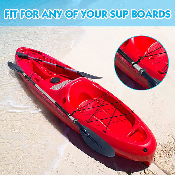 2 kpl Double Pack Kayak Paddle Magic -solkihihnaklipsi Sup P:lle 2pcs