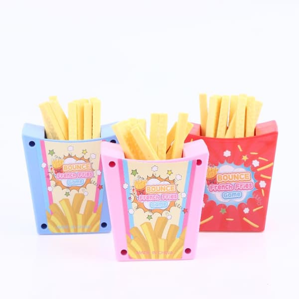 Morsom simuleringspommes frites prankleke foreldre-barn interaksjon skrivebord Red