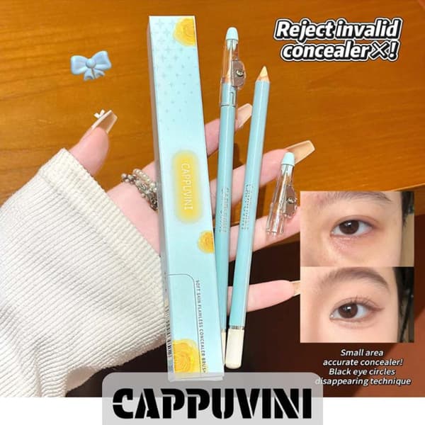 Cappuvini Professional Makeup Concealer Penna för att täcka mörka ringar 2