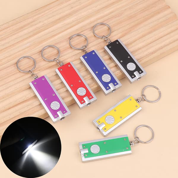 Avaimenperä taskulamppu minitaskulamppu tasku avaimenperävalo USB R Yellow