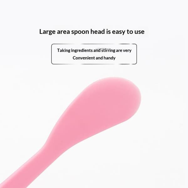 100 stk. engangs makeupspatler kosmetisk lille ske til ansigtet Multicolor