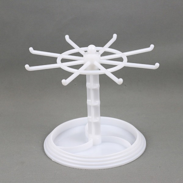 Smykker Roterende Ring Display Holder Organizer Halskjede Keychai F