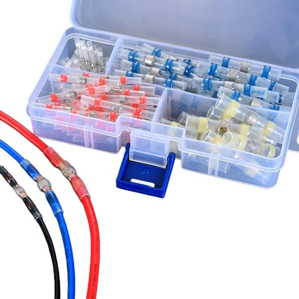 50/70/100 stk. loddeforsegling tinring varmekrympestødledningsforbindelse 100pcs mix