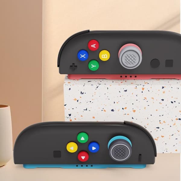 Tommelknapphetter for Switch 2 Joysticks-kontroller Fargerik Si A4
