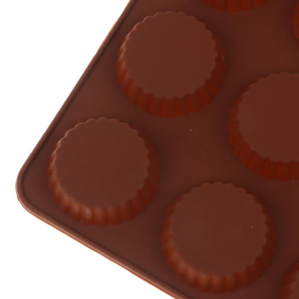 Silikone chokoladeblomsterforme til slik E