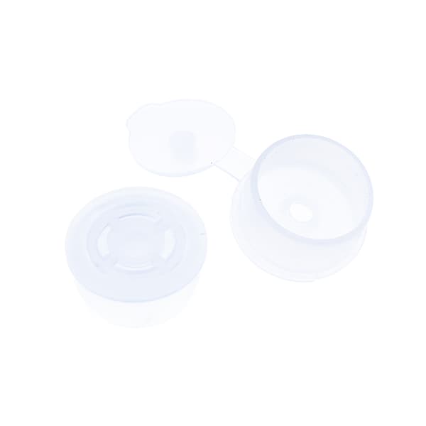 Passar för 20 mm 20 st plastflaskadapter med hål klar Cos B