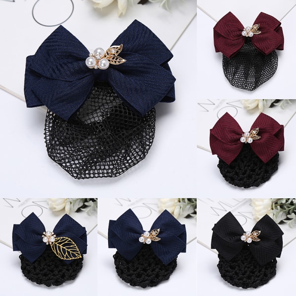 Professionell Head Flower Hotel Nurse Bank Lady Net Bag Stewarde A2