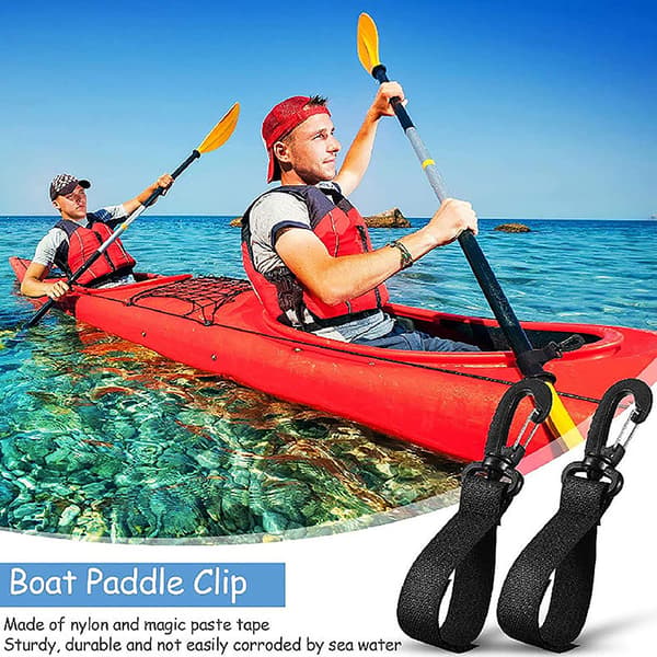 2 kpl Double Pack Kayak Paddle Magic -solkihihnaklipsi Sup P:lle 2pcs