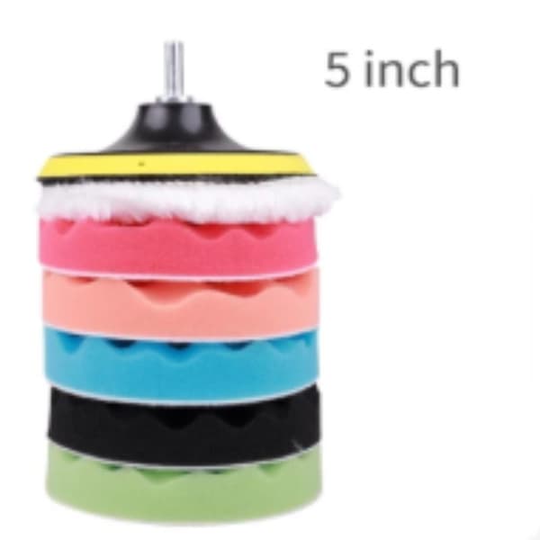 11/8/5PCS Buffing Vaxning Polering Svampdynor Kit Set För Bil 2