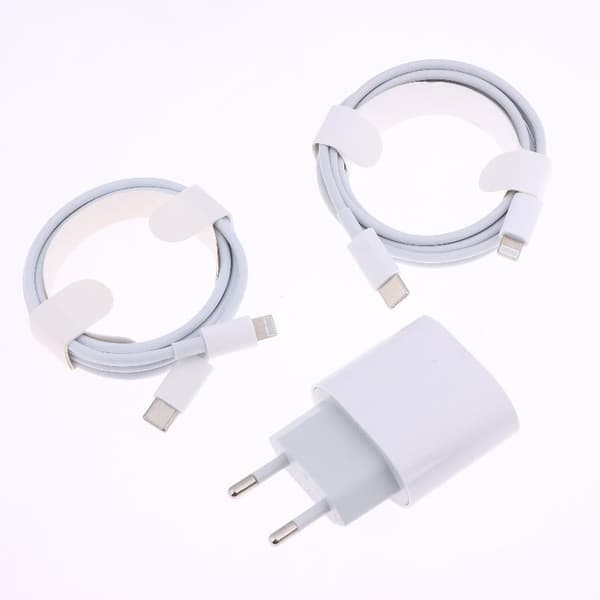 1 stk 20W PD USB-C strømadapter hurtiglader for telefon 14 13 12 A1