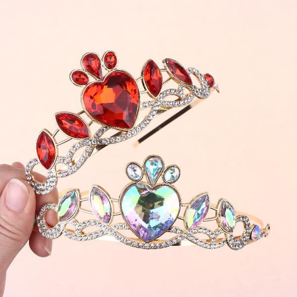 Fargerik Elegant Hjertekrone For Kvinner Perfekt Bursdagsgave Pa 01