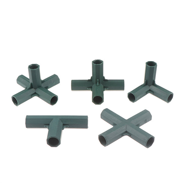 16MM PVC-armatur Stabil støtte Heavy Duty Drivhusramme Bui A4