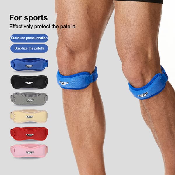 1 STK Patella Sene Knæstropper Black 1pcs