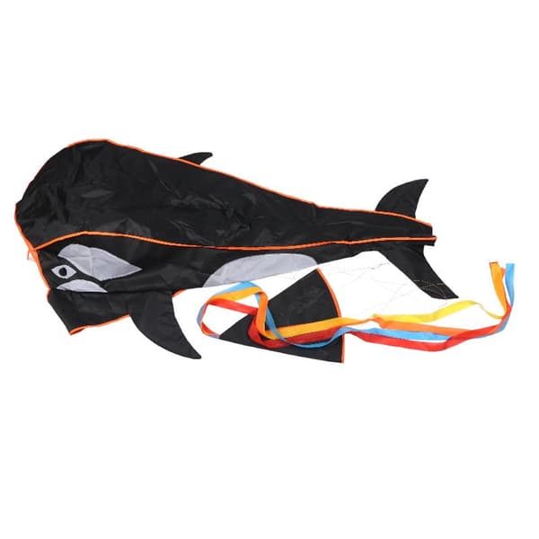 Delfin Drage Flyvende Nylon Blød Dragesnor Dyredrager Oppustelig Only Kite