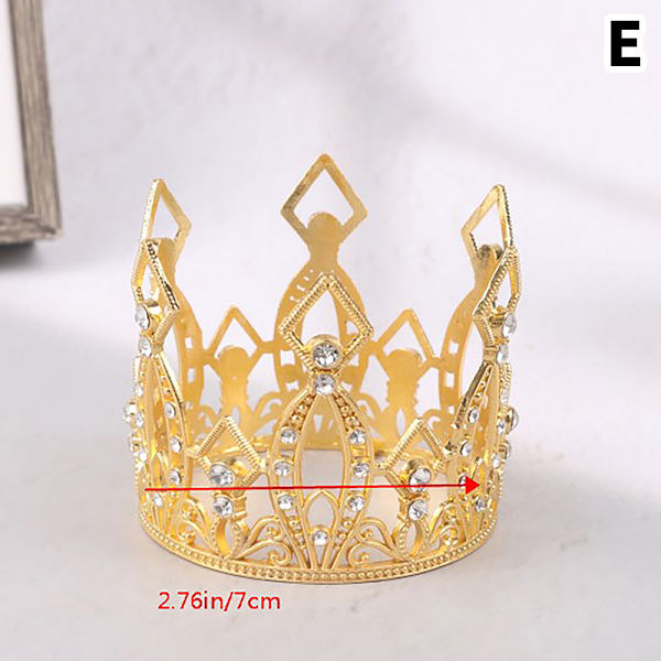 Kronekakepynt Prinsesse Topper Barnepynt for Vi E
