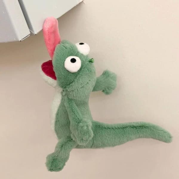 e Pehmeä Vihreä Pehmolisko Avaimenperä Repun Koriste Lahjat A