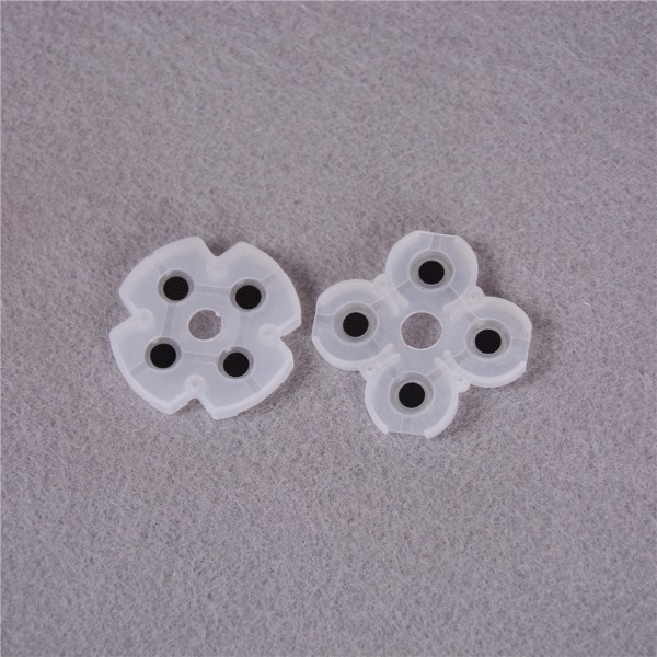 9 stk/sett kontrollererstatning D-Pad ledende gummi for PS4
