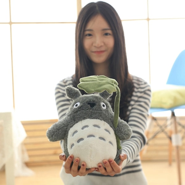 30CM Kawaii Totoro plysjleker utstoppet myk Totoro-pute til dyr A2