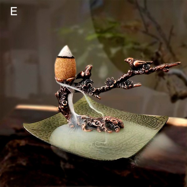 Pieni Cense-uunin koristelu Creative Happy Plum Branch kiinnike E