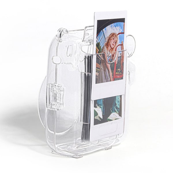 1 Sæt til Instax Mini 12 Transparent kamerataske rejseskulder A1