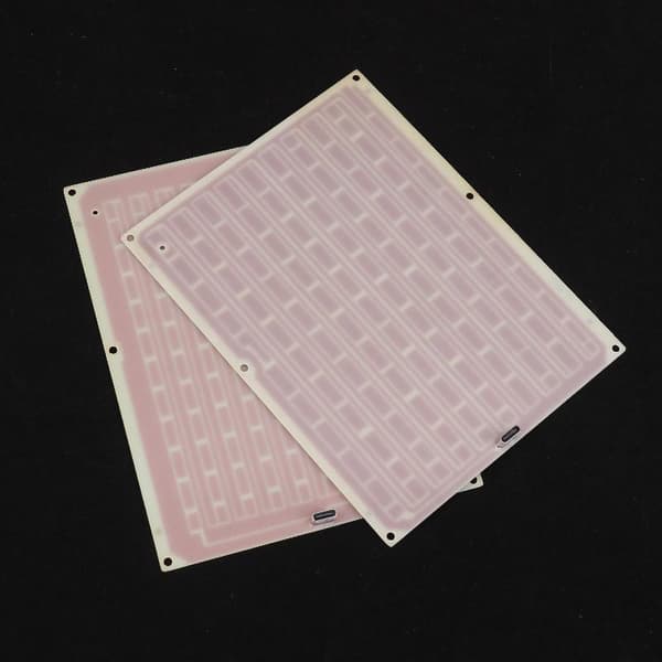 1 sett for Bambu Lab Lithophane LED-panel CMYK LED-bakgrunnsbelysningskort A1 110