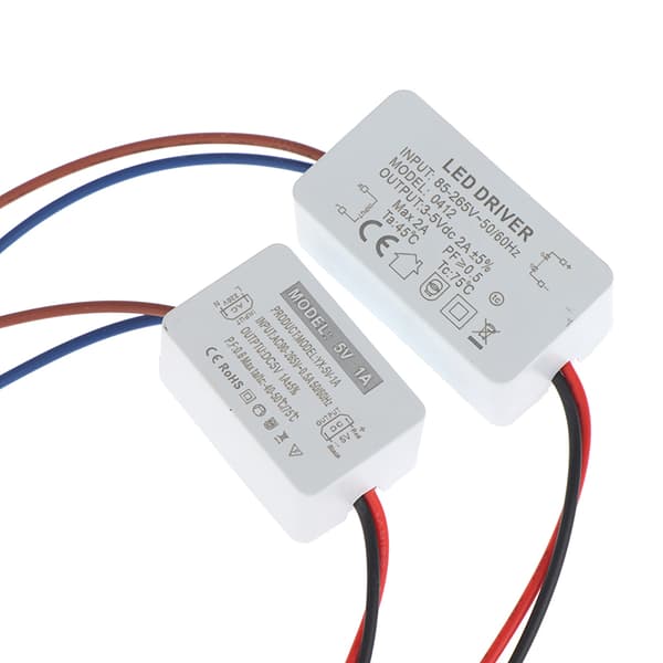 5/10W LED strømforsyning DC 5V transformatorbryterdriverutgang C A2
