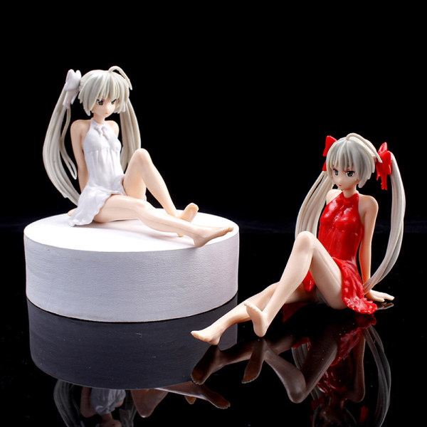 Bilprydnader Yosuga Kasugano Sora PVC Action Figur Anime Toys Red