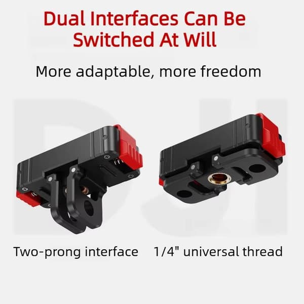 Magnetisk lynudløseradapterbase i legering til Insta360 AcePro2 Metal pocket3 4