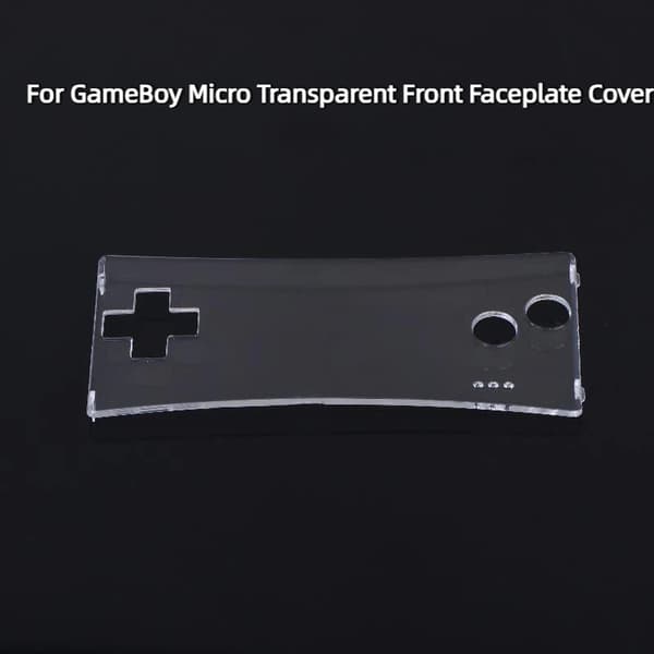 GameBoy Micron läpinäkyvä etulevyn suojakuori