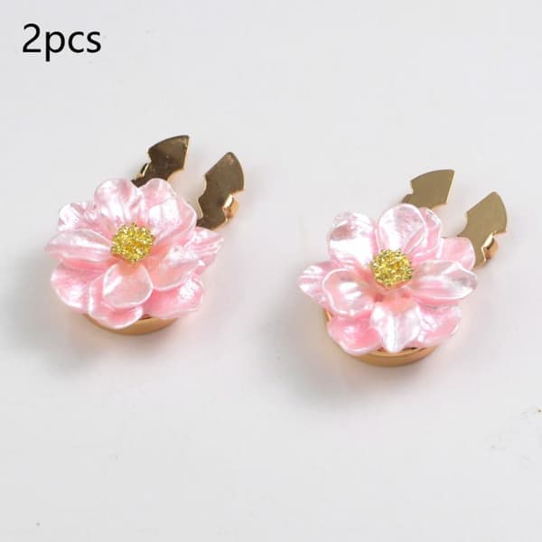 2 stk. manchetknapper med modeblomsterknap A3